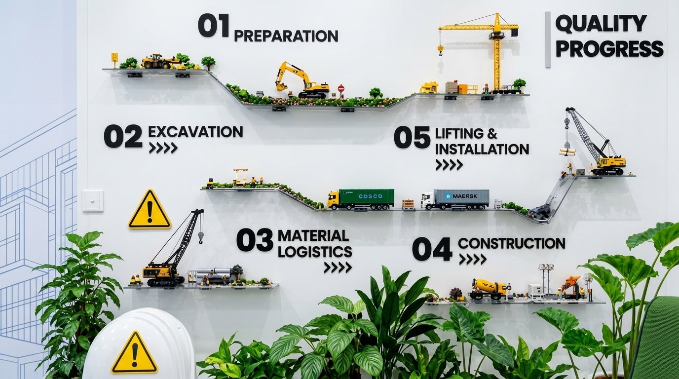 Civilanka Construction Process